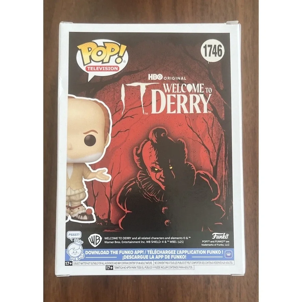 Funko Pop TV: Welcome to Derry‎ Bob Gray IT Vinyl Figure #1746